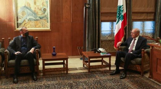 وزير خارجية إيران في بيروت للقاء مسؤولين رسميين وحزبيين