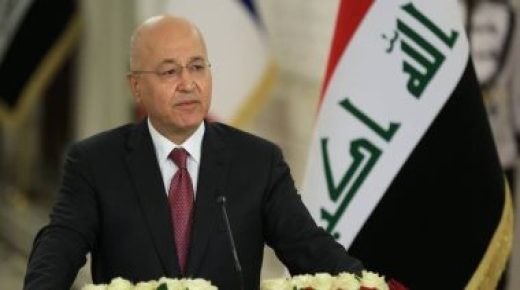 الرئيس العراقى: استهداف سيارة دبلوماسية أسترالية في بغداد أمر مدان ومستنكر
