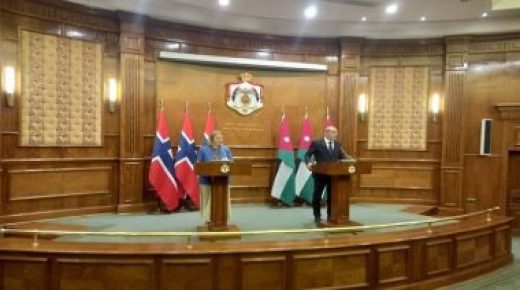وزيرة الخارجية النرويجية: العلاقات مع الأردن مثمرة وقوية