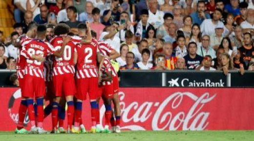 أتلتيكو مدريد يبحث عن الفوز الثالث بالليجا فى ضيافة ريال سوسيداد