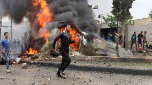 مقتل طفل وإصابة 7 أشخاص بانفجار قنبلة فى مدينة جبلة السورية