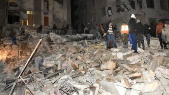 سوريا: تسيير قوافل محملة بـ60 طنا من المواد الغذائية للمحافظات المتضررة من الزلزال