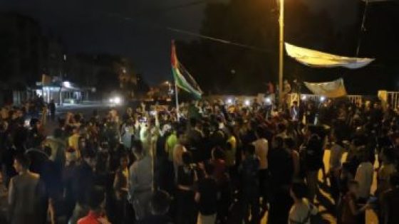 مظاهرات غاضبة شرق غزة تنديدًا بعدوان الاحتلال الإسرائيلى على نابلس