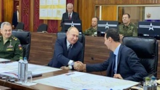 الرئيس الروسي: يجب الحفاظ على سيادة سوريا ووحدة وسلامة أراضيها