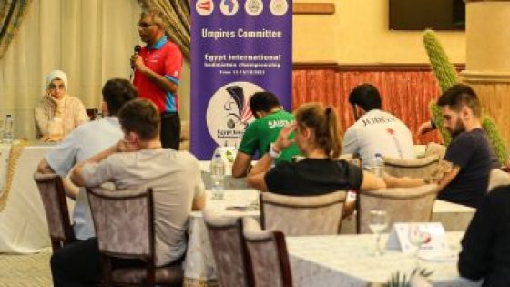172 لاعبا ولاعبة يشاركون ببطولة مصر الدولية للريشة الطائرة