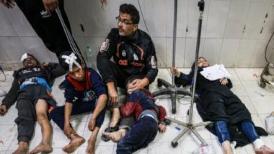 استشهاد 8 من المصابين جراء محاصرة الاحتلال مستشفى “كمال عدوان” فى غزة
