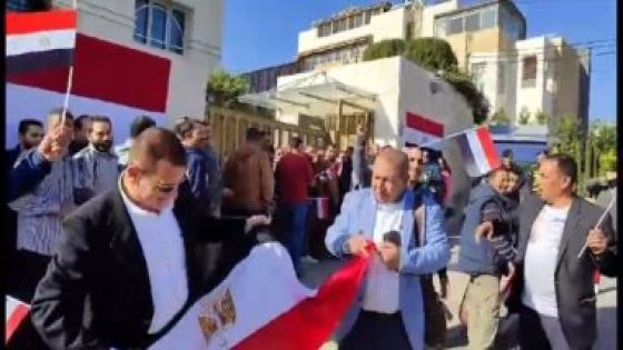 المصريون في الأردن يحتفلون بالعرس الديمقراطي بالأعلام والأغاني الوطنية